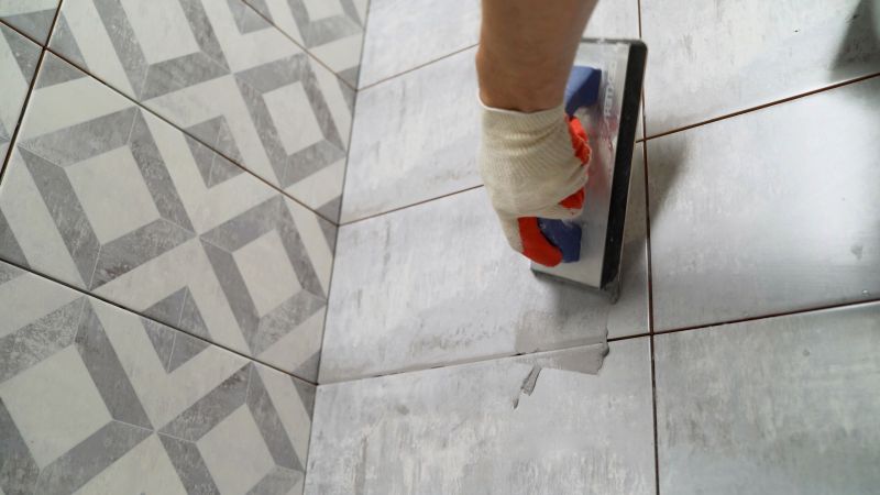 Marble Floor Regrouting